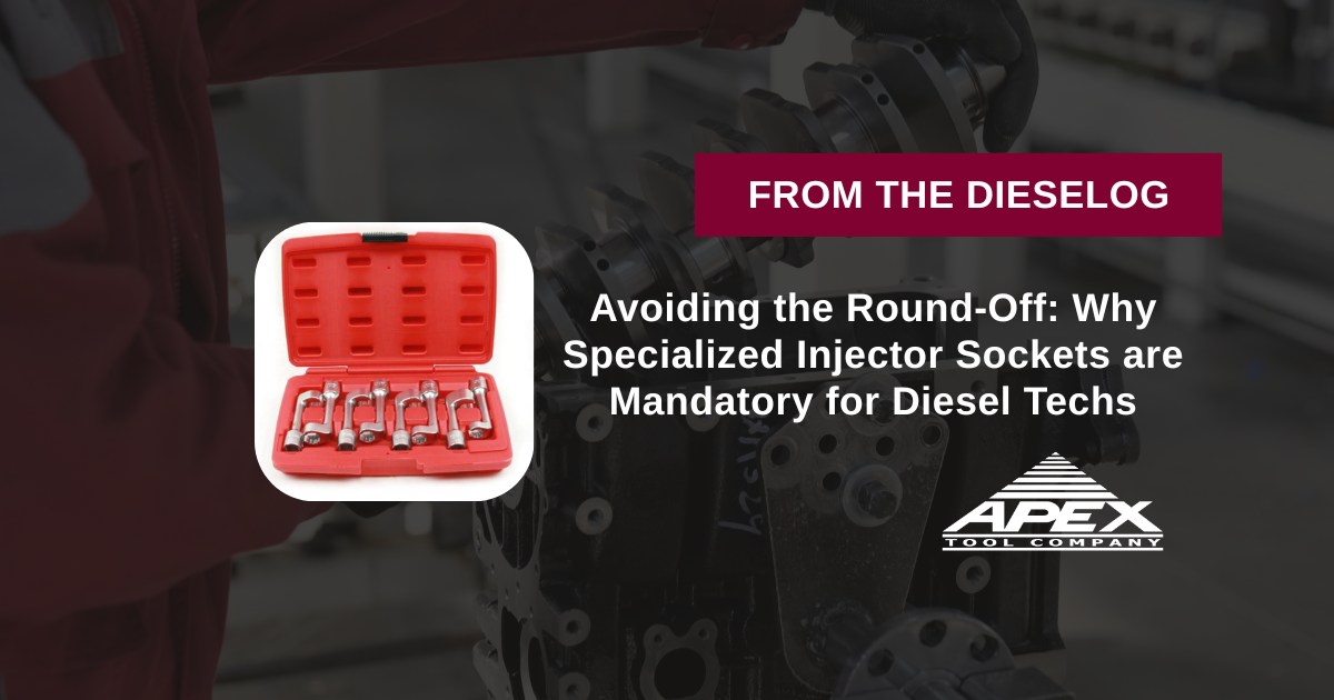 Avoiding the Round-Off: Why Specialized Injector Sockets are Mandatory for Diesel Techs
